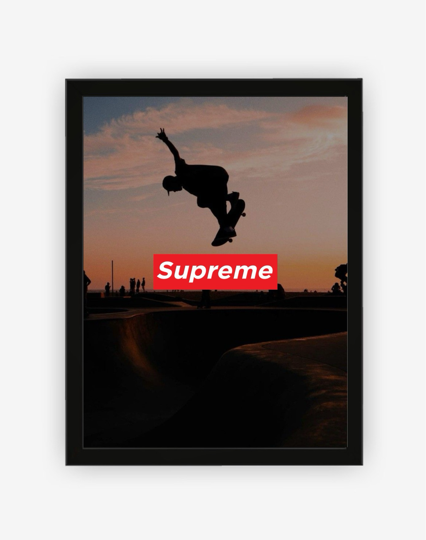 Supreme Box Logo Poster