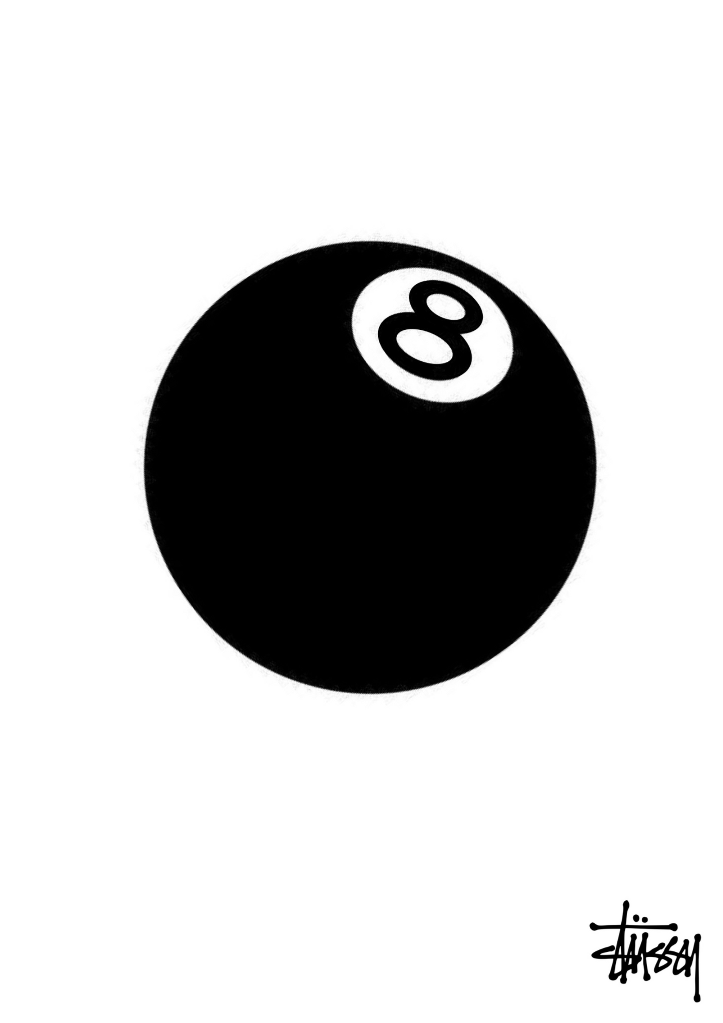 Stüssy 8Ball Poster