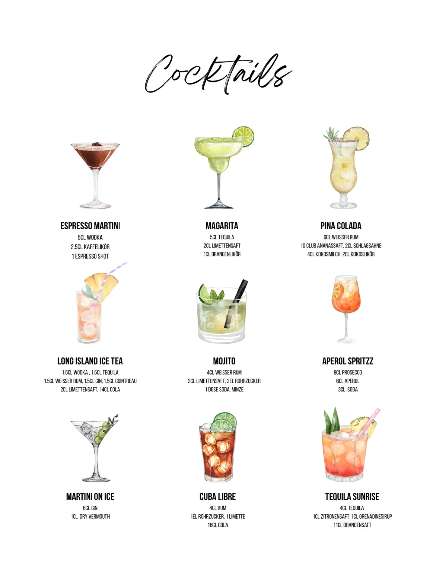 Cocktails