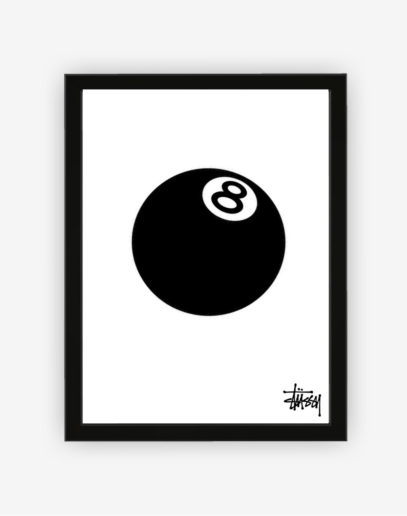 Stüssy 8Ball Poster