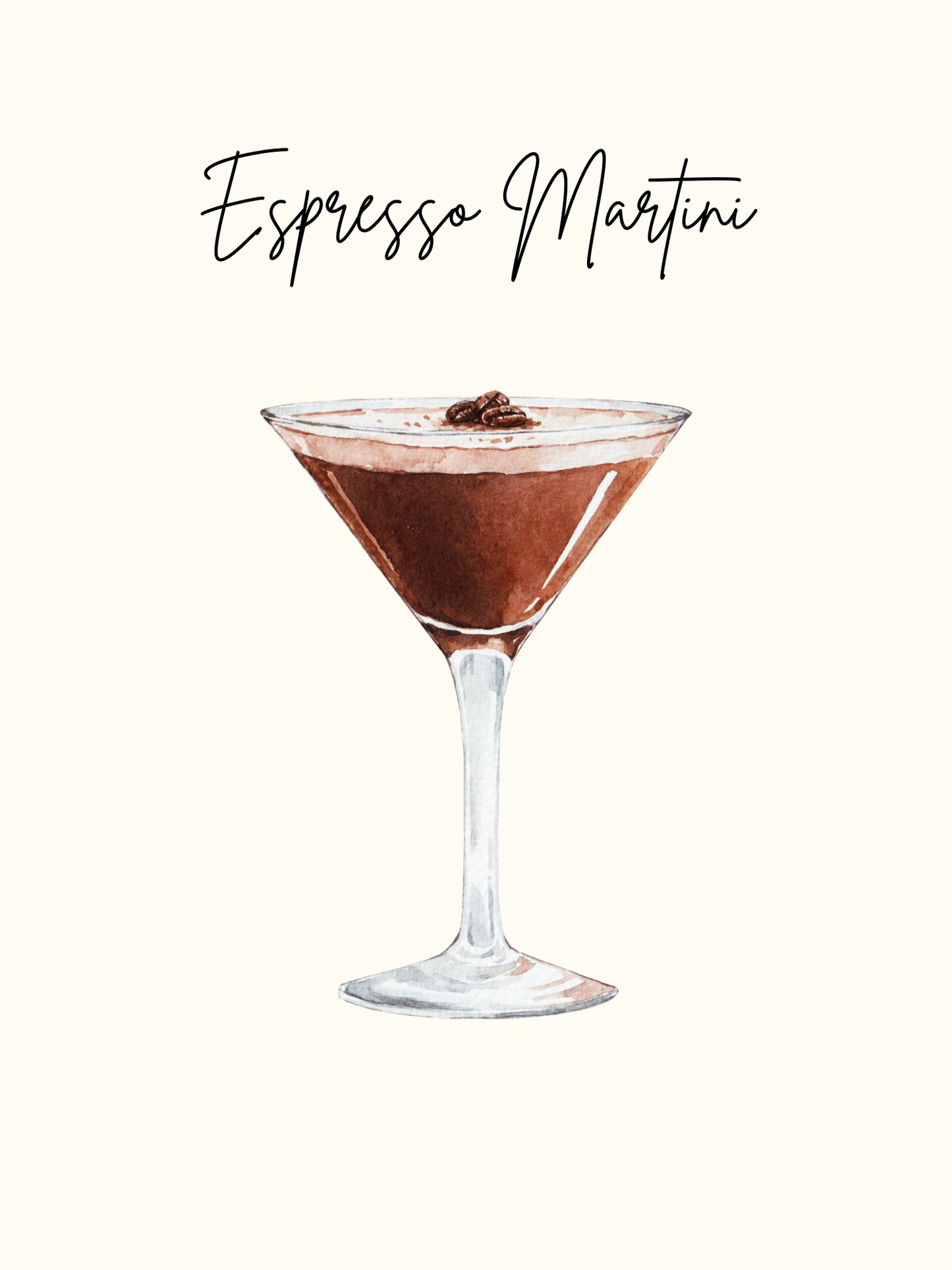 Esspresso Martini Poster