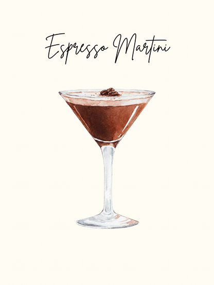 Esspresso Martini Poster